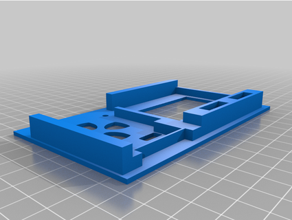 apexi fc komutan çerçeve zemin 3d print model - Mito3D