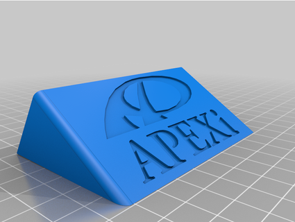 apexi fc komutan başlık zemin 3d print model - Mito3D