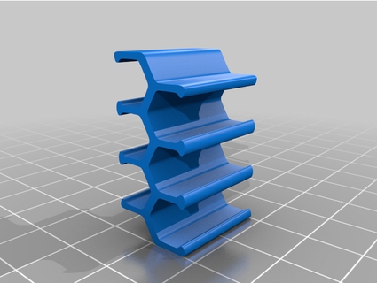 kompakt dolma kalem Kulp destek klips oturmak 3d print model - Mito3D