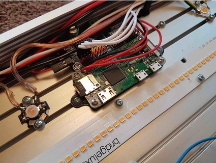 mount raspberry pi zero pca9685 arduino fit makersled slim heatsink jatem 3d print model - Mito3D