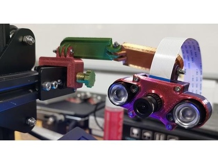 heatbed raspberry pi ir camera mount yodalii 3d print model - Mito3D