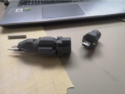 rocinante USB conduire kokanee483 3d print model - Mito3D