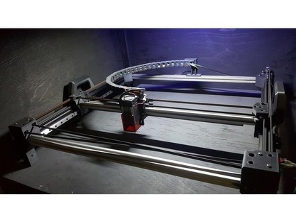 portador luz core xy laser gravador steph vezina 3d print model - Mito3D