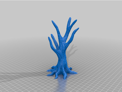 free tree sample huevosding 3d print model - Mito3D