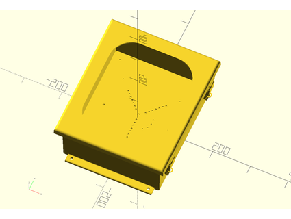 bttf flux capacitor complete case parts board tbastian 3d print model - Mito3D