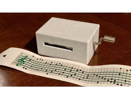 Musik Box 15 Hinweis geliebt 3d print model - Mito3D