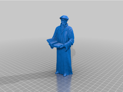 jhon Calvin Weinblut 3d print model - Mito3D