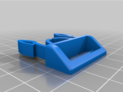 powerslide side release buckle clip lollop107 3d print model - Mito3D