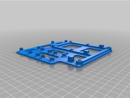 mks robin nano octoprint 2 relay & buck converter mount kit cluberic 3d print model - Mito3D