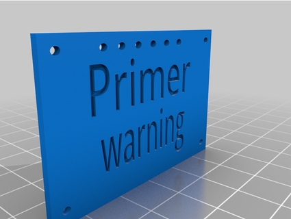 low primer warning system dillon atkleiv 3d print model - Mito3D