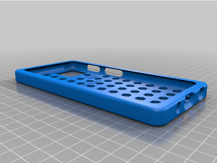 samsung a-12 cell phone case mike-c 3d print model - Mito3D