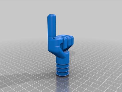 pouring finger fissagissa 3d print model - Mito3D