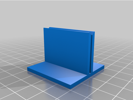 cardboard stand holder sgateman 3d print model - Mito3D