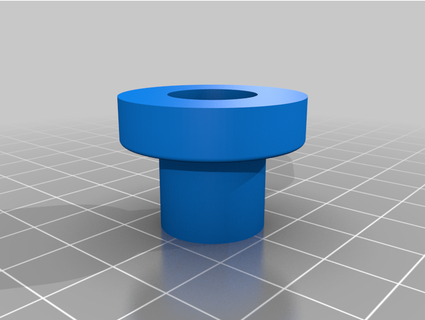 roulette rotative pitbull espaceur alpalwal 3d print model - Mito3D