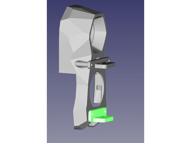 adxl345 montieren voron Stealthburner Druckkopf bastlwastl84 3D print model - Mito3D