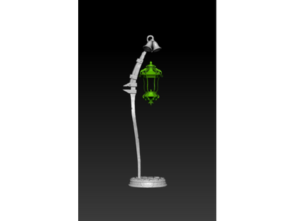 hunter lamp bell superphenomical 3d print model - Mito3D
