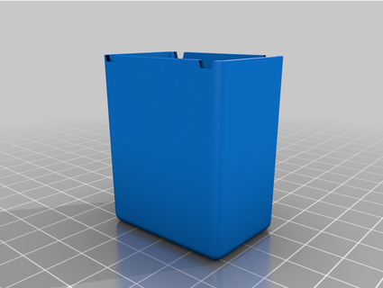 Seguire pratico box piccolo contenitore scanalatura remixare cafranz 3d print model - Mito3D