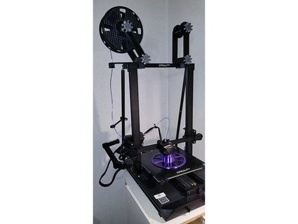 cr10 intelligent filament bobine monter majestyk2k 3d print model - Mito3D