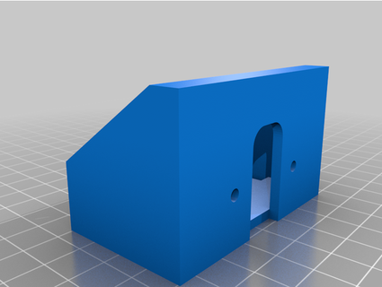 12v voltímetro caja faps 3d print model - Mito3D