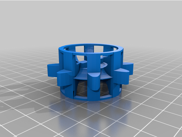 Kyosho Tempête Neige pignon mod asikapi 3D print model - Mito3D