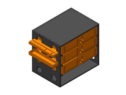 Çekmece organizatör tl oluşturma 3d print model - Mito3D