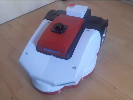 hovermower diy lawn mower based hoverboards paddycube  3d print model - Mito3D