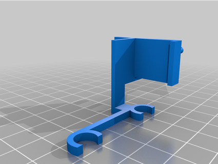espaço desencadear suporte prusa mini + oeschme 3d print model - Mito3D