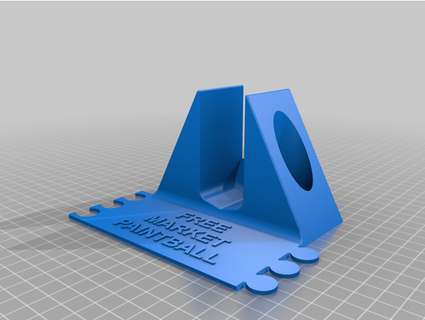 paintball stand gobbz135 3d print model - Mito3D