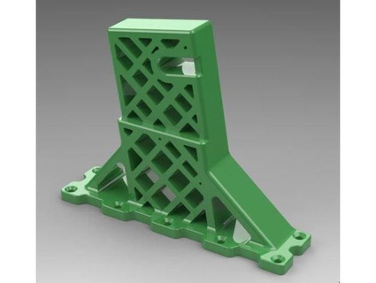 ar15 wall table mount psomeone 3d print model - Mito3D