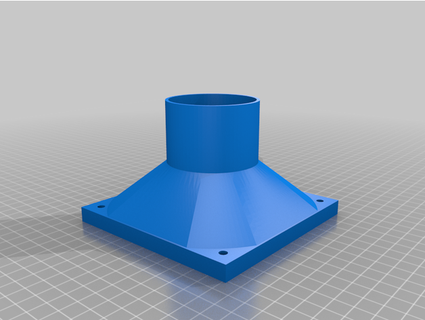 rohrl fter sistema aspirazione tubo fan estrazione Abapugung caleb 3d 3d print model - Mito3D