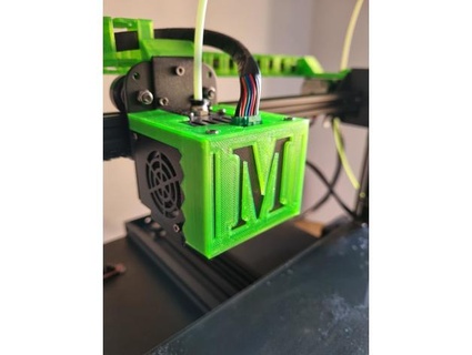 hotend Startseite Mantel anycubic Mega Spargelharn 3d print model - Mito3D