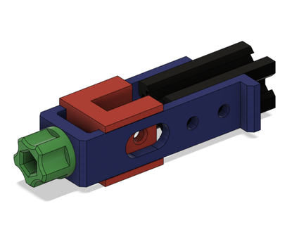 anycubic mega zero 10 x-axis y-axis belt tensioner mr qusta 3d print model - Mito3D