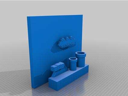 Mario Land jamescreate 3d print model - Mito3D