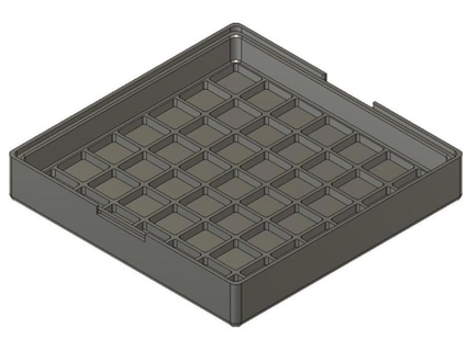 7x7 artisan keycap boîte couvercle aklorien 3d print model - Mito3D