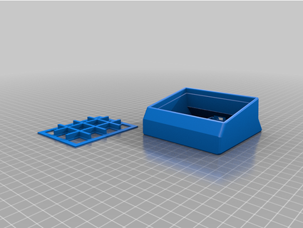 low profile case stream deck marco keyboard cdante larsenprinter 3d print model - Mito3D