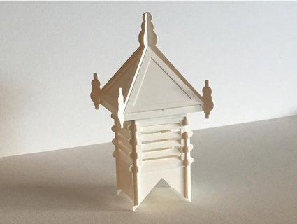 cúpula 1 12 escala casas muñecas garylavart 3d print model - Mito3D