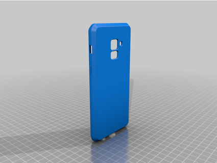 samsung a8 phone caso bainha alexbaril1306 3d print model - Mito3D