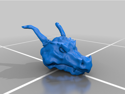 dragonhead myapocalypse 3d print model - Mito3D