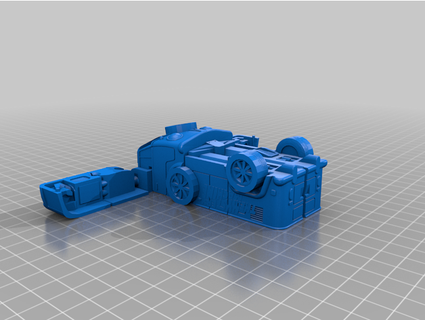 scooby doo misterio máquina transformador estegosauriorobot 3d print model - Mito3D