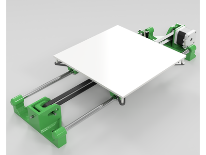 tevo tarántula bed+y axis rehacer renierdumin 3d print model - Mito3D