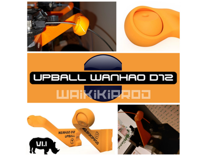 upball wanhao d12 - guide fil upgrade waikikiprod 3d print model - Mito3D