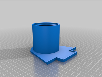 cafelat robot cup stand eureka mignon silenzio tilt cohocarl 3d print model - Mito3D