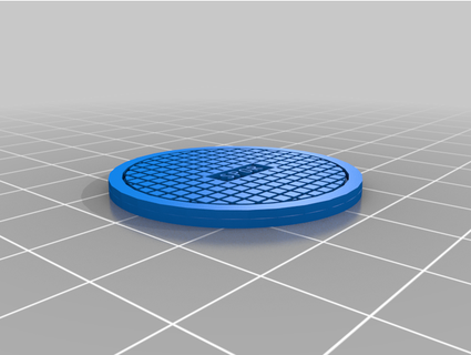 italian sewage hatch cover type 1 18 microperspective 3d print model - Mito3D