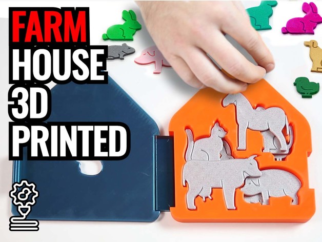 3d print farm house printednest 3D print model - Mito3D