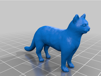 1 9 in piedi gatto priamcostumes 3d print model - Mito3D