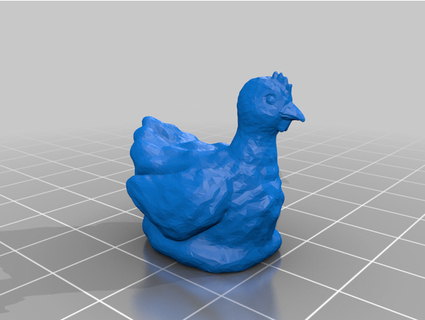 1 9 roosting chicken priamcostumes 3d print model - Mito3D
