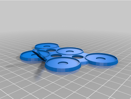 32mm magnetico movimento vassoio minimalistix 3d print model - Mito3D
