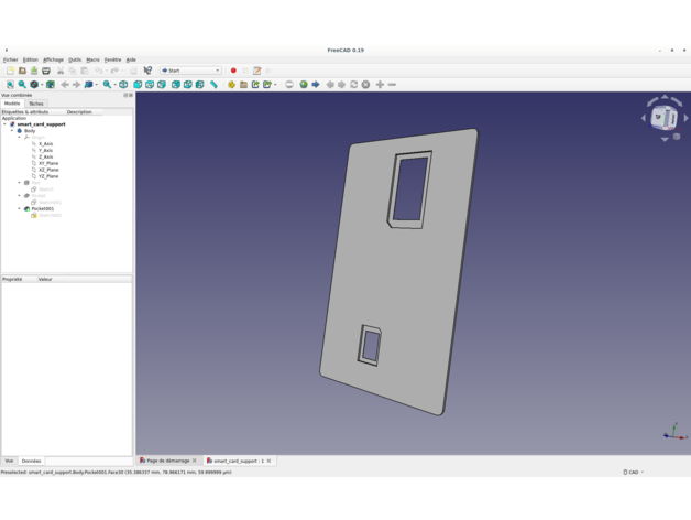 pieno modulo Smart card adattatore standard nano sim antoine onorato 3D print model - Mito3D