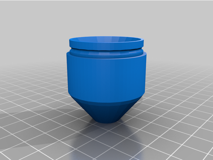 autotrickler v4 short funnel controledburn 3d print model - Mito3D