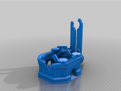 uralt Tempel Terrain jimjimjimmyjim 3d print model - Mito3D